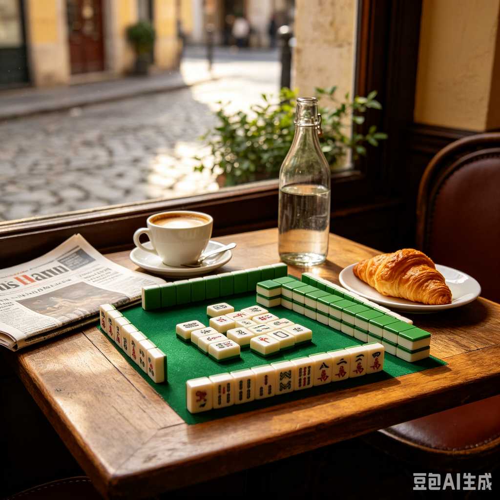 unique color mahjong tiles design