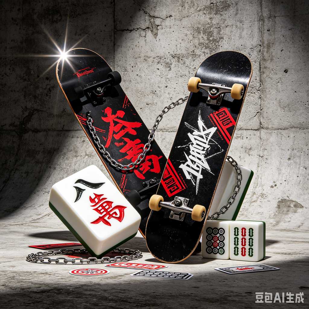 custom metallic mahjong set